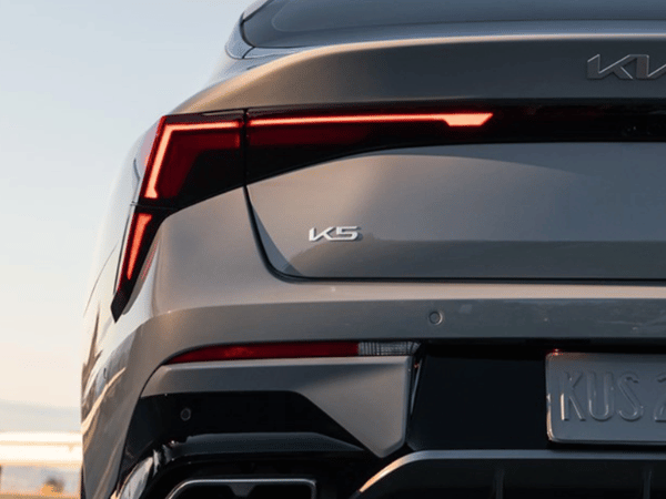 Refreshed Kia K5 Rear