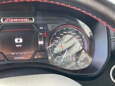 2019 RAM 1500 Rebel - RED INTERIOR ACCENTS / LEATHER BUCKET SEATS