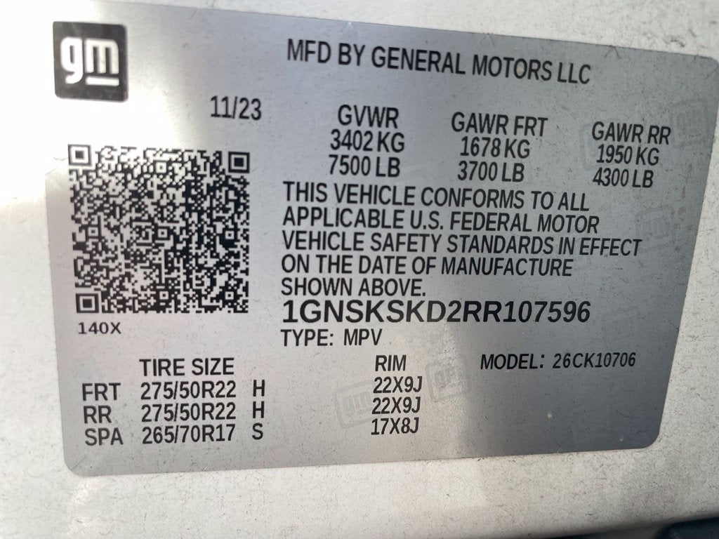2024 Chevrolet Tahoe Premier
