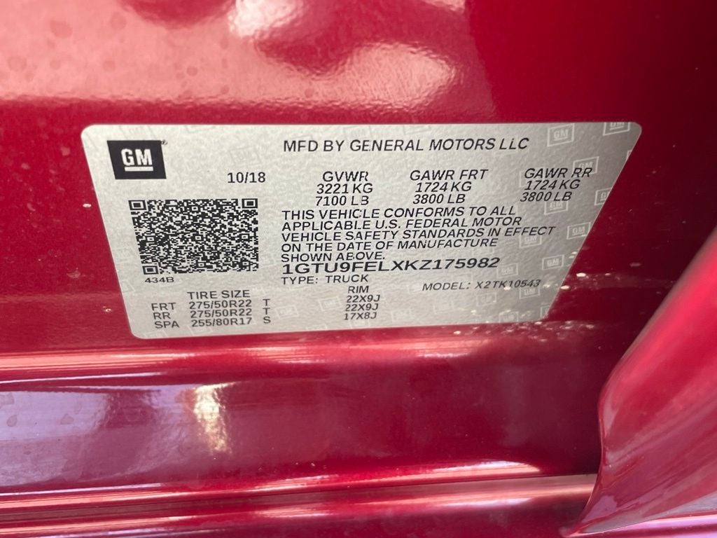 2019 GMC Sierra 1500 Denali - SUNROOF / HEADS UP DISPLAY