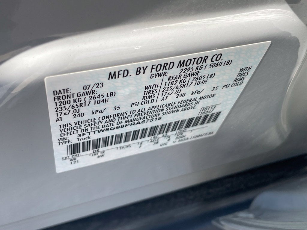 2023 Ford Maverick Lariat - TREMOR OFF-ROAD PKG / POWER MOONROOF