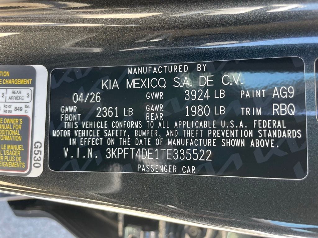 2026 Kia K4 LX