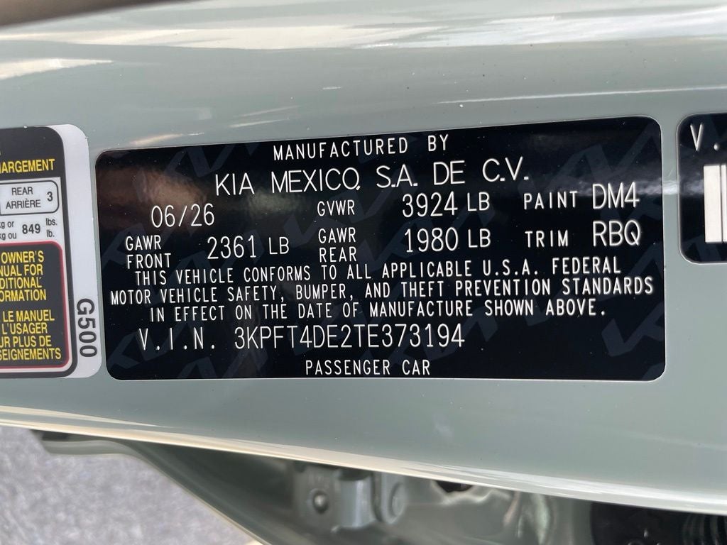 2026 Kia K4 LXS