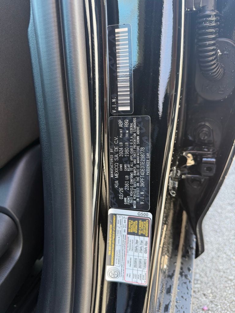 2026 Kia K4 LXS