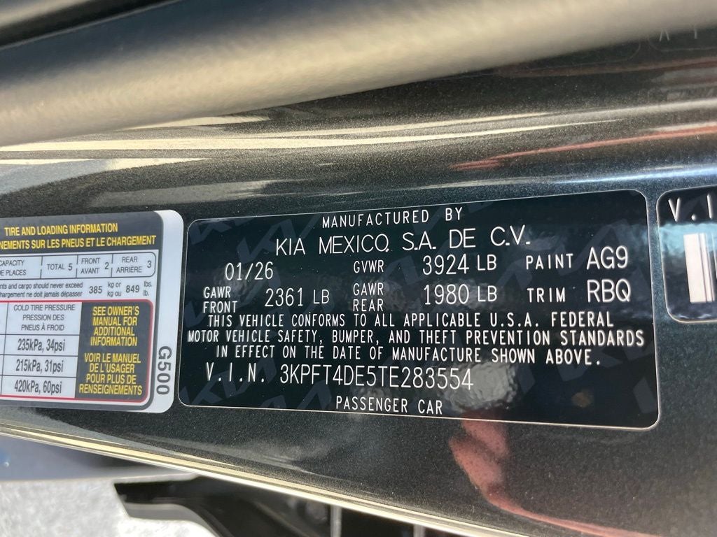 2026 Kia K4 LXS