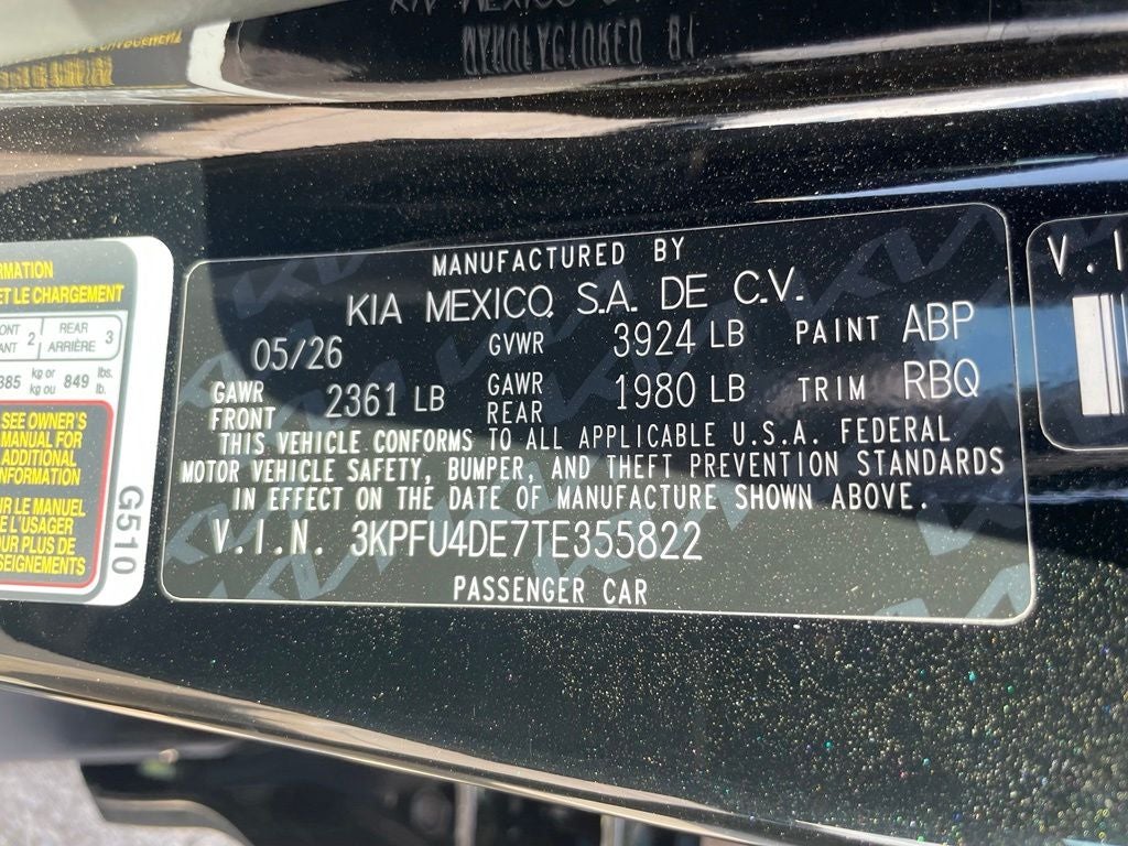 2026 Kia K4 EX