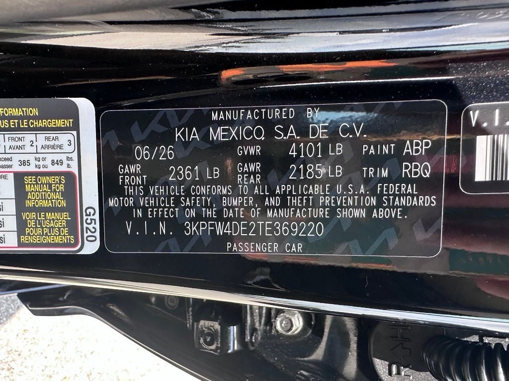 2026 Kia K4 GT-Line