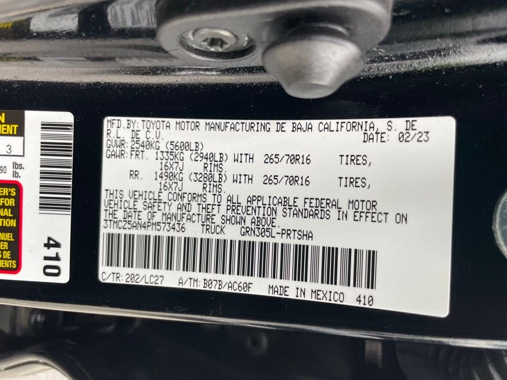 2023 Toyota Tacoma TRD Off-Road V6 - SUNROOF / JBL AUDIO