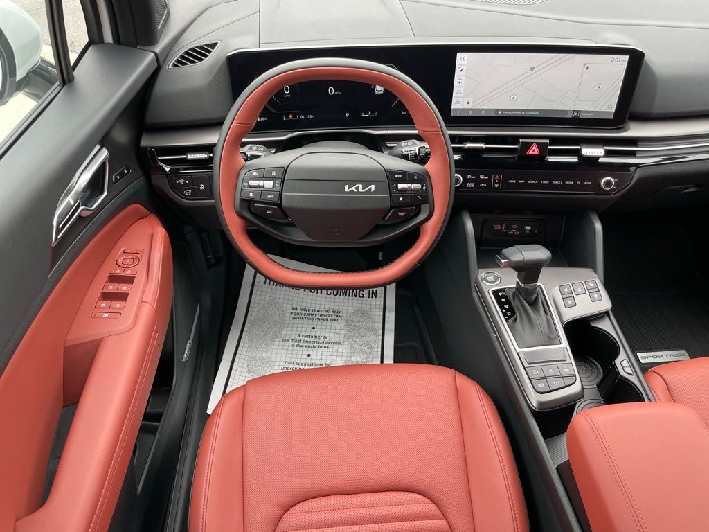 2026 Kia Sportage SX-Prestige - CARMINE RED INTERIOR COLOR PKG