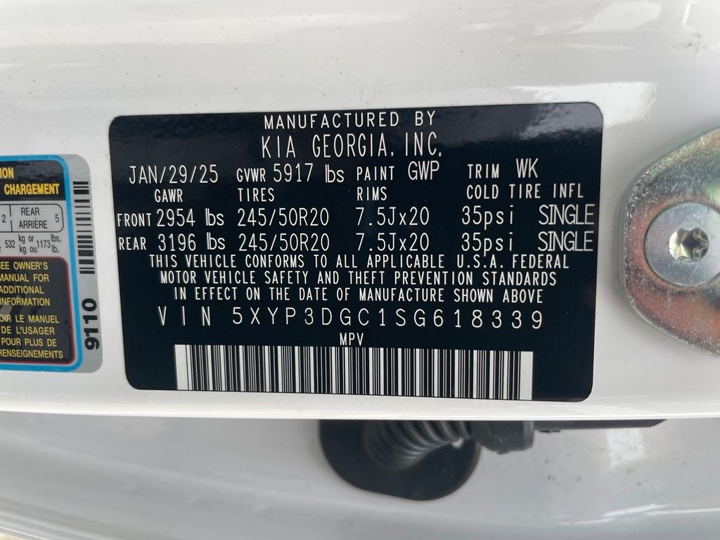 2025 Kia Telluride EX X-Line - KIA CERTIFIED / VENTILATED SEATS