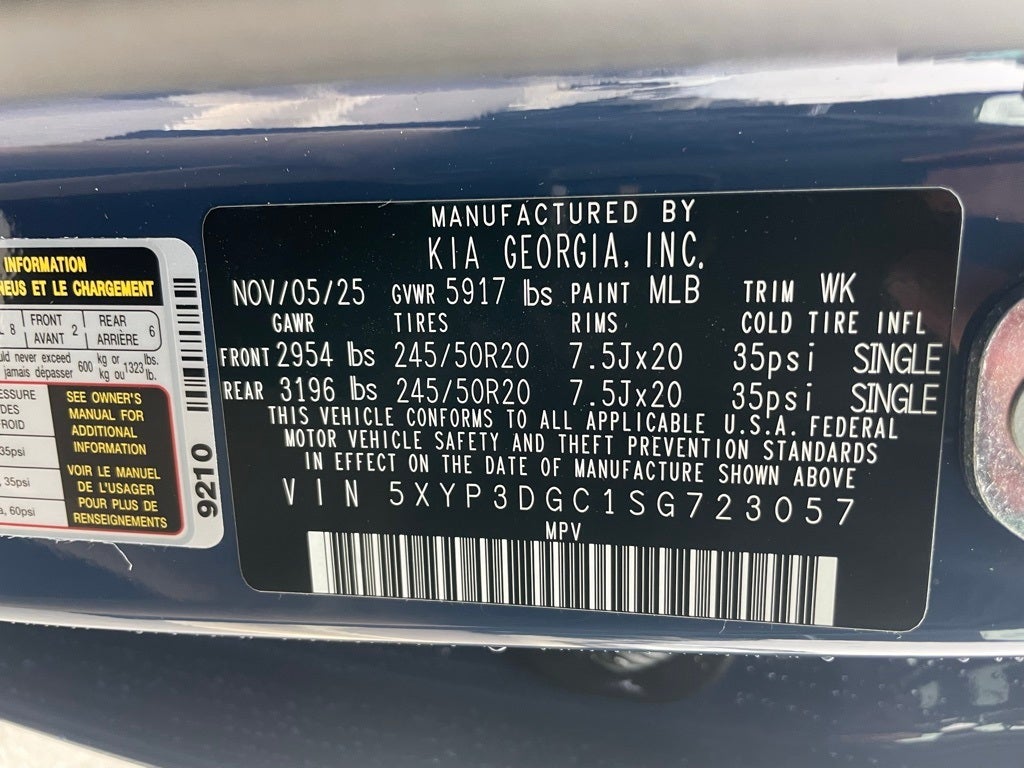 2025 Kia Telluride EX