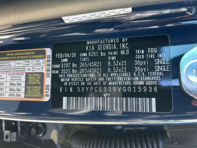 2027 Kia Telluride EX