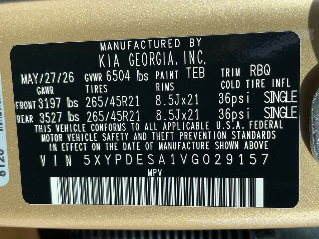 2027 Kia Telluride Hybrid X-Line SX