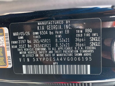 2027 Kia Telluride X-Line SX