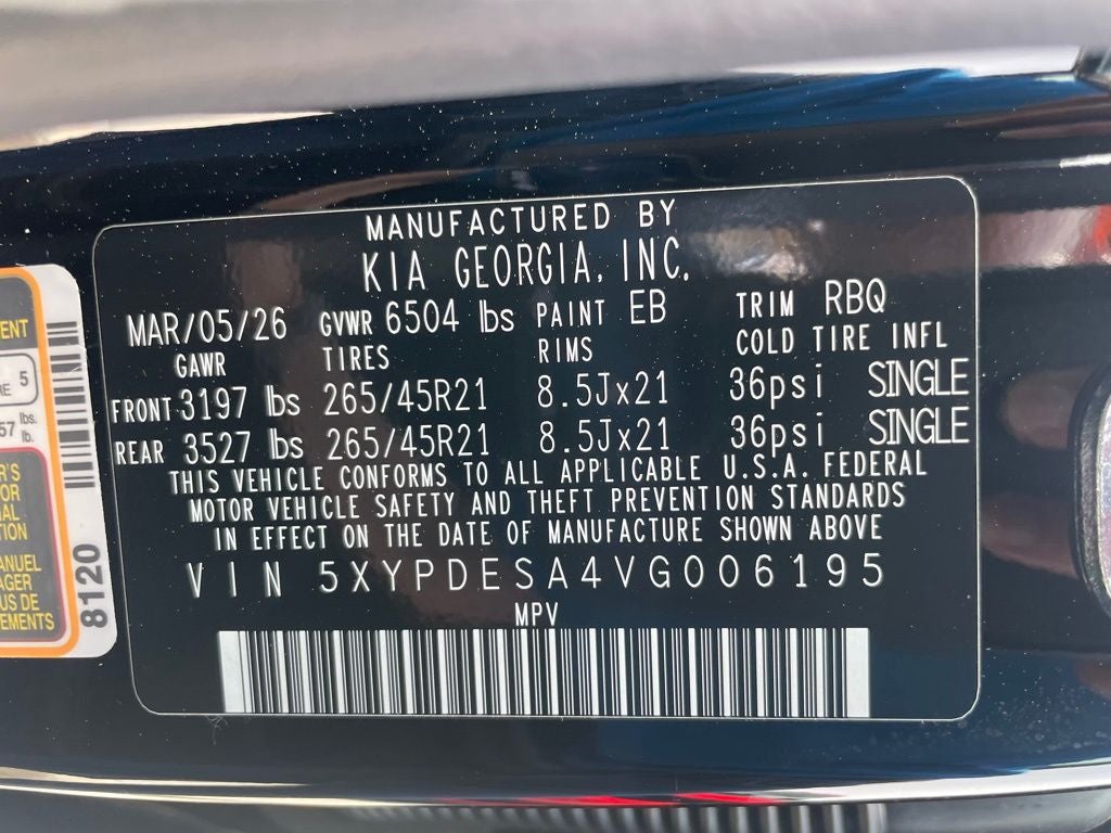 2027 Kia Telluride X-Line SX