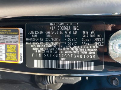 2026 Kia Sorento LX