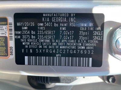 2026 Kia Sorento LX