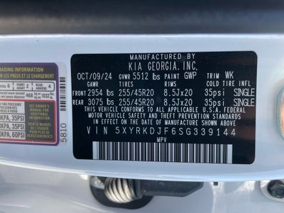 2025 Kia Sorento X-Line SX Prestige - KIA CERTIFIED / PANORAMIC ROOF