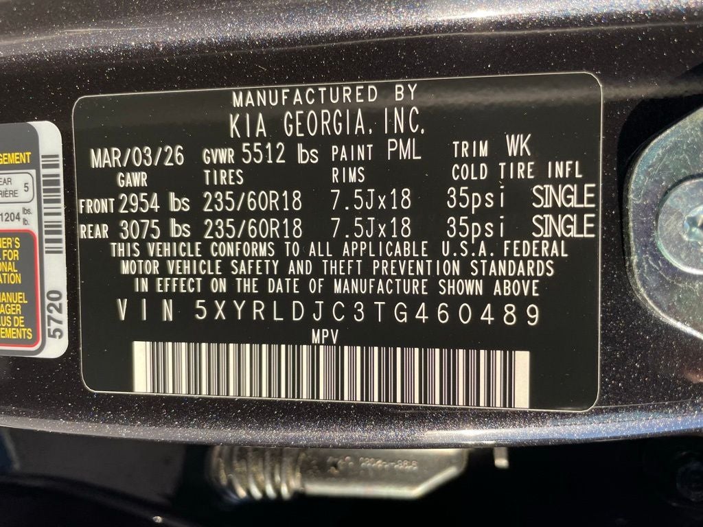 2026 Kia Sorento S