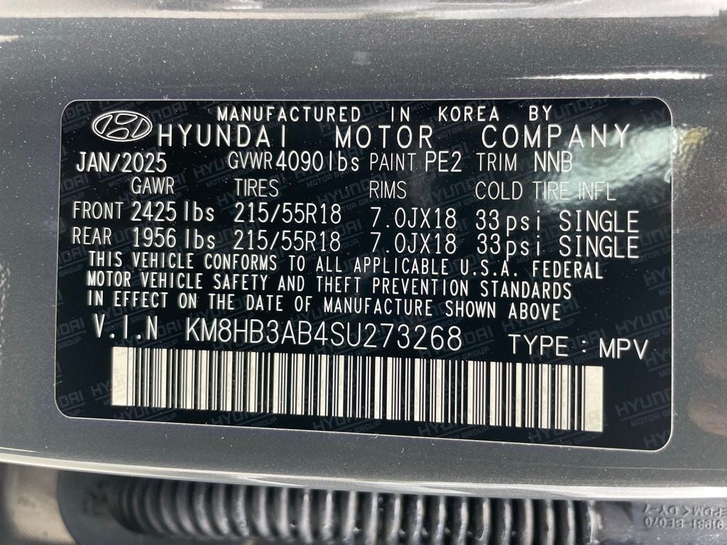 2025 Hyundai Kona SEL - WIRELESS CARPLAY / 12" DISPLAY
