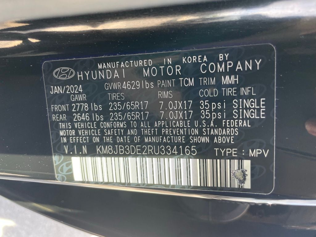 2024 Hyundai Tucson SEL - BLIND SPOT ASSIST / WIRELESS CARPLAY