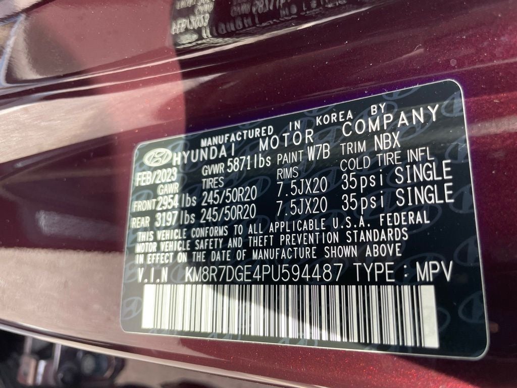 2023 Hyundai Palisade Calligraphy