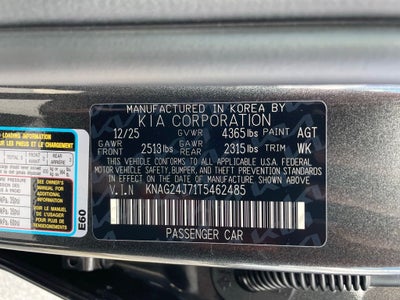 2026 Kia K5 LXS