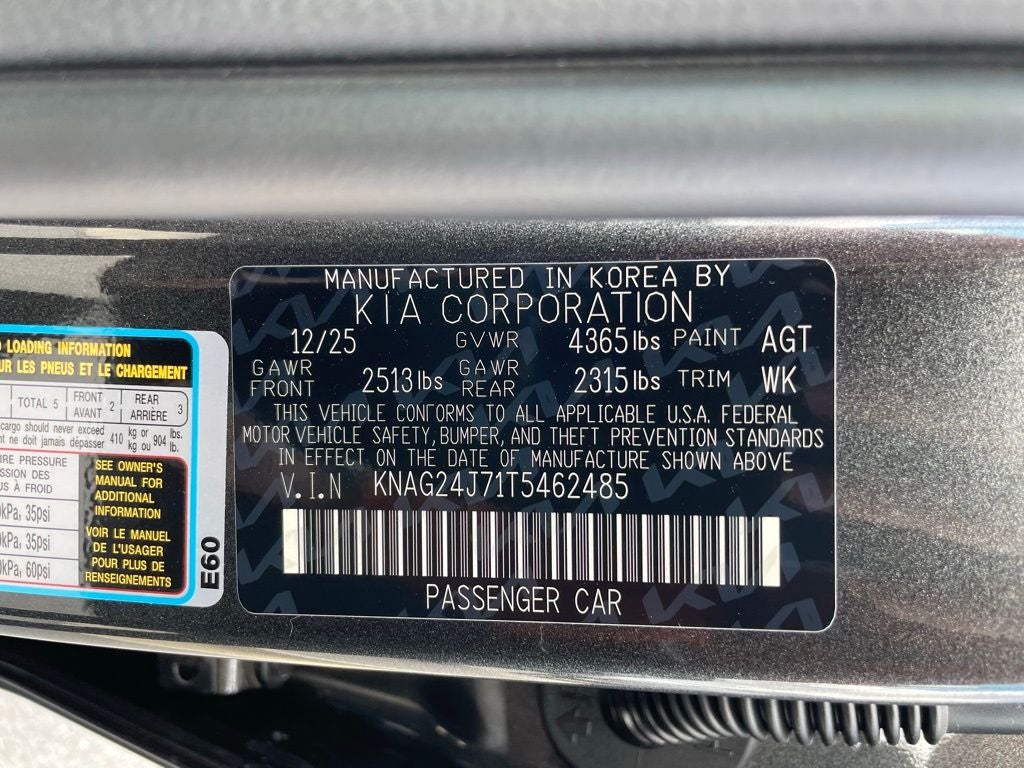 2026 Kia K5 LXS