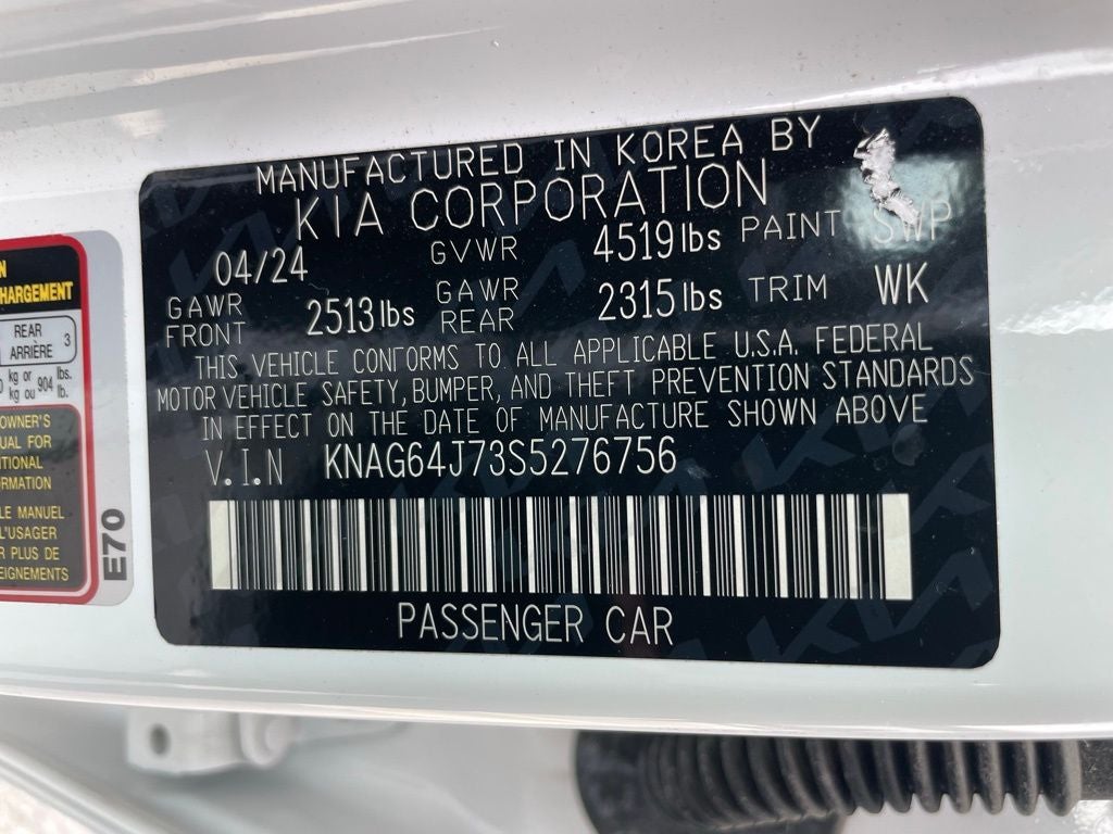 2025 Kia K5 GT-Line - KIA CERTIFIED / REMOTE START