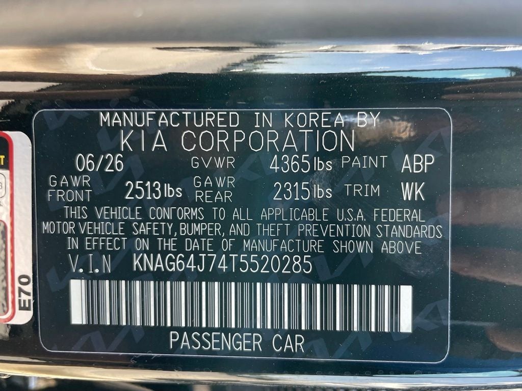 2026 Kia K5 GT-Line