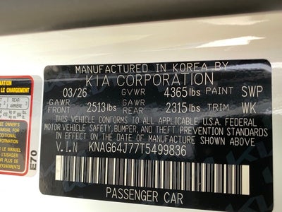 2026 Kia K5 GT-Line