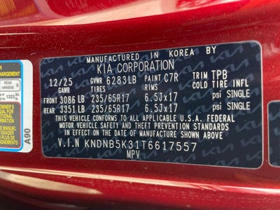 2026 Kia Carnival LXS