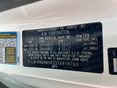 2026 Kia Carnival LXS