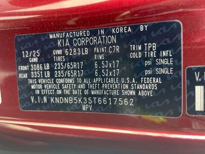 2026 Kia Carnival LXS