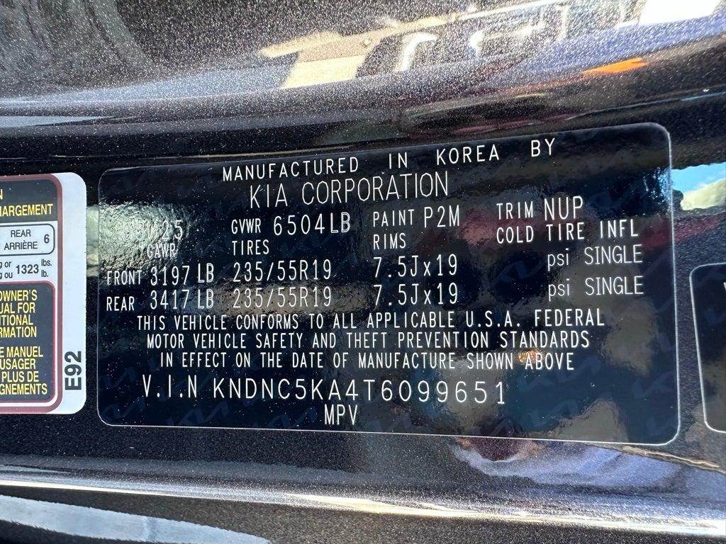 2026 Kia Carnival Hybrid EX