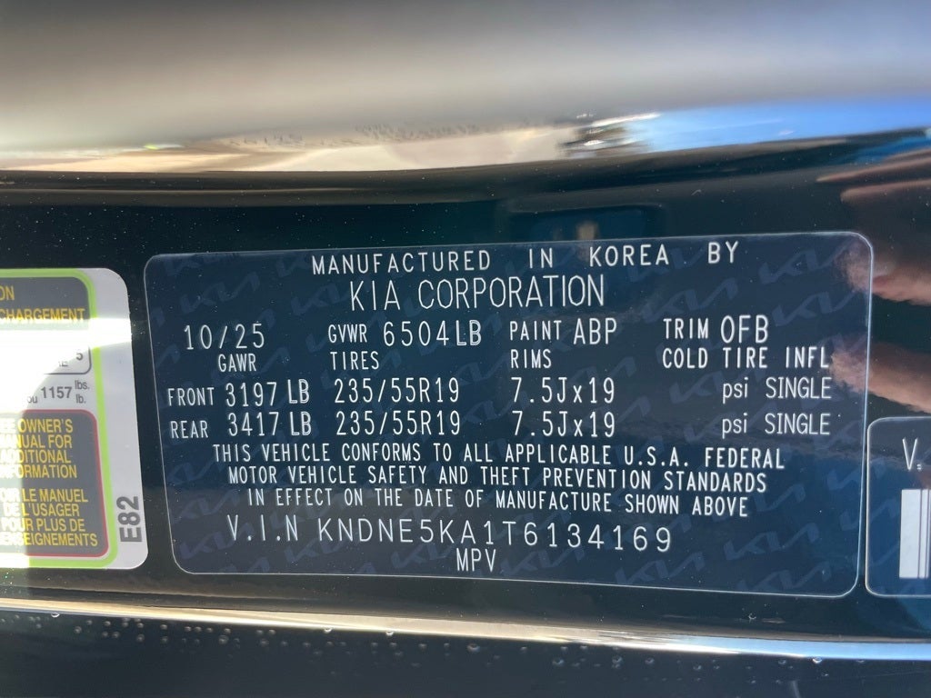 2026 Kia Carnival Hybrid SX Prestige