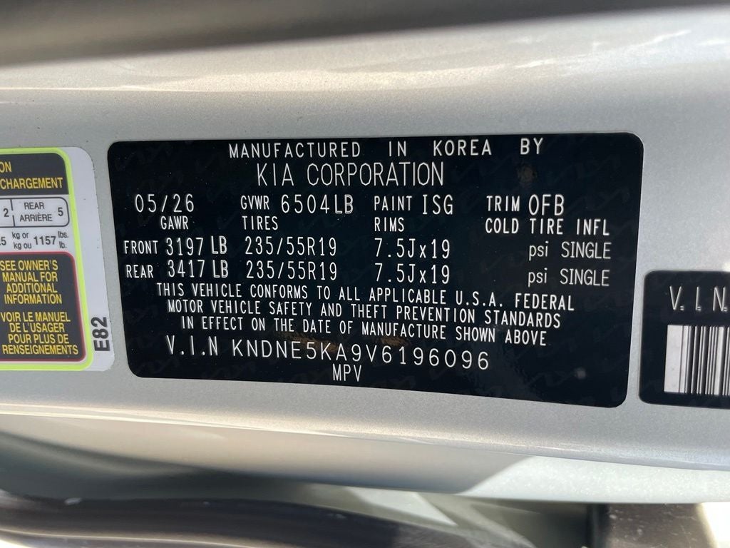 2027 Kia Carnival Hybrid SX
