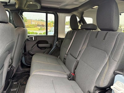 2024 Jeep Wrangler Sport S 4xe 49 MPGe, Hard Top, Heated Seats, Clean CarFax, One