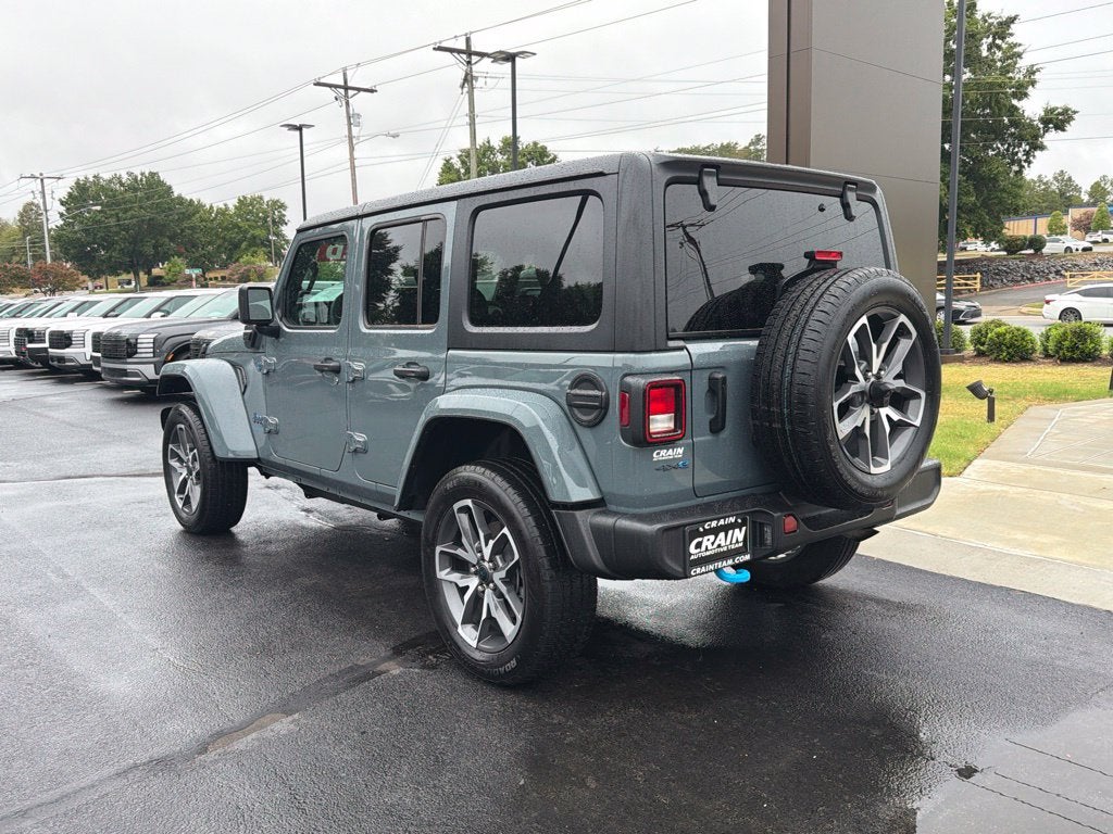 2024 Jeep Wrangler Sport S 4xe 49 MPGe, Hard Top, Heated Seats, Clean CarFax, One