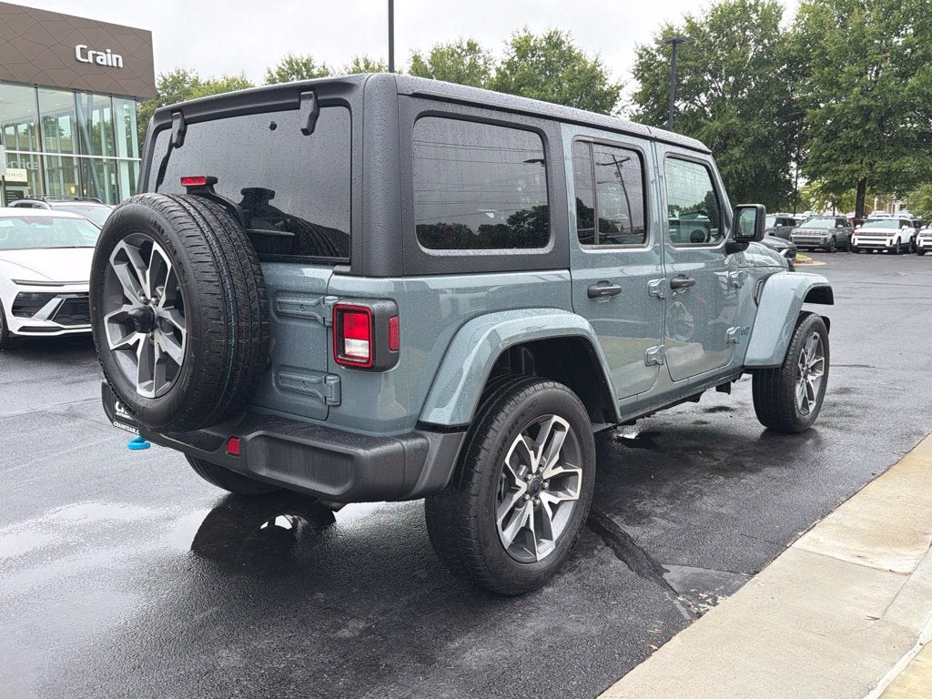 2024 Jeep Wrangler Sport S 4xe 49 MPGe, Hard Top, Heated Seats, Clean CarFax, One