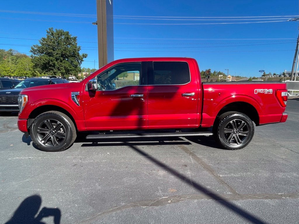 2021 Ford F-150 Platinum Clean CarFax, Pano Moonroof, Leather
