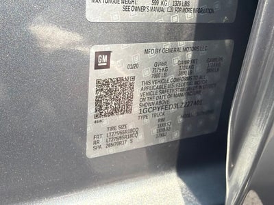 2020 Chevrolet Silverado 1500 LT Trail Boss CLEAN CARFAX 1-OWNER