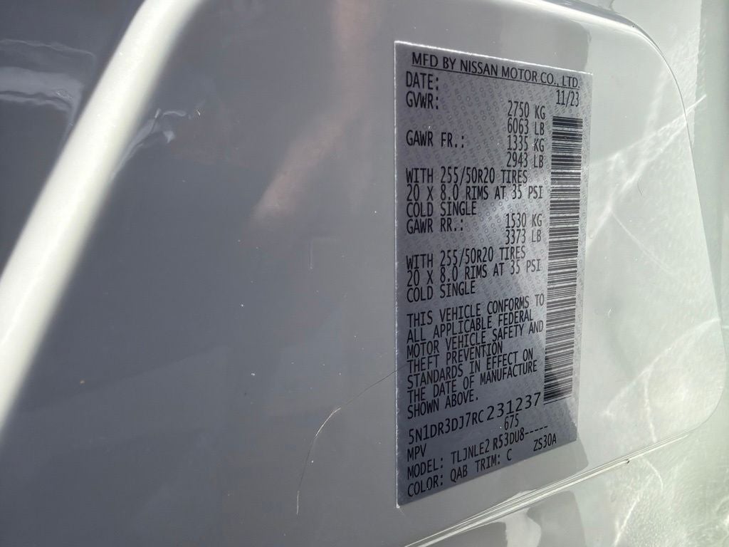 2024 Nissan Pathfinder Platinum CLEAN CARFAX