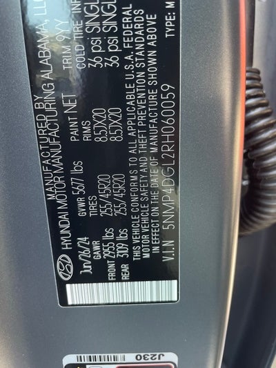 2024 Hyundai Santa Fe Limited