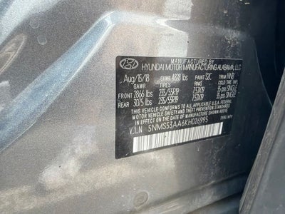 2019 Hyundai Santa Fe Limited Clean CarFax