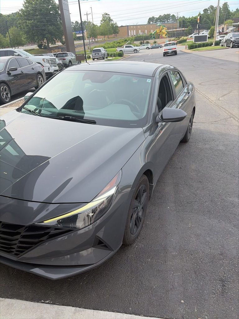 2023 Hyundai Elantra Hybrid Blue