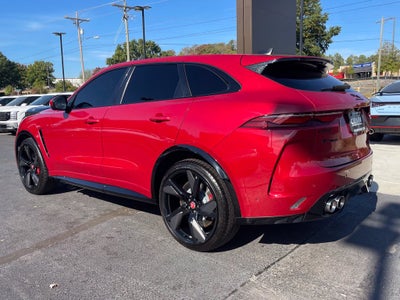 2023 Jaguar F-PACE SVR Clean CarFax, Leather, Moonroof