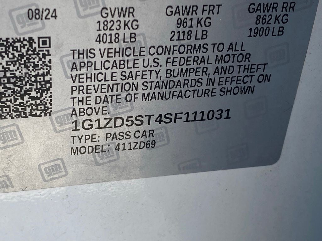 2025 Chevrolet Malibu LT 1LT