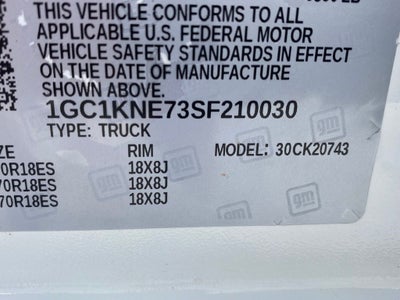 2025 Chevrolet Silverado 2500HD LT