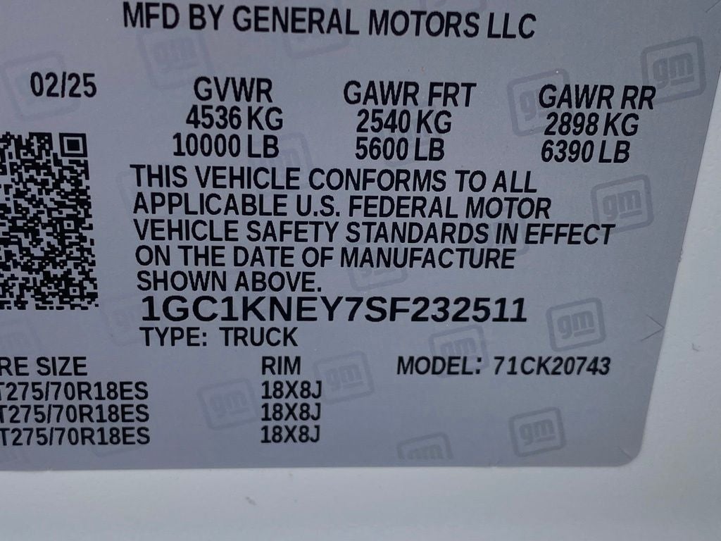 2025 Chevrolet Silverado 2500HD LT